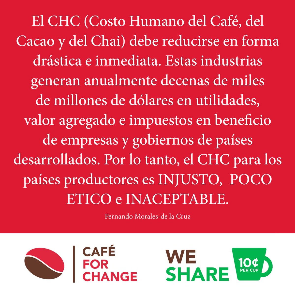 #DiaInternacionalDelCafe Millones de campesinos no tienen nada q celebrar Hay pobreza y hambre en zonas cafetaleras bit.ly/1mKiapn
