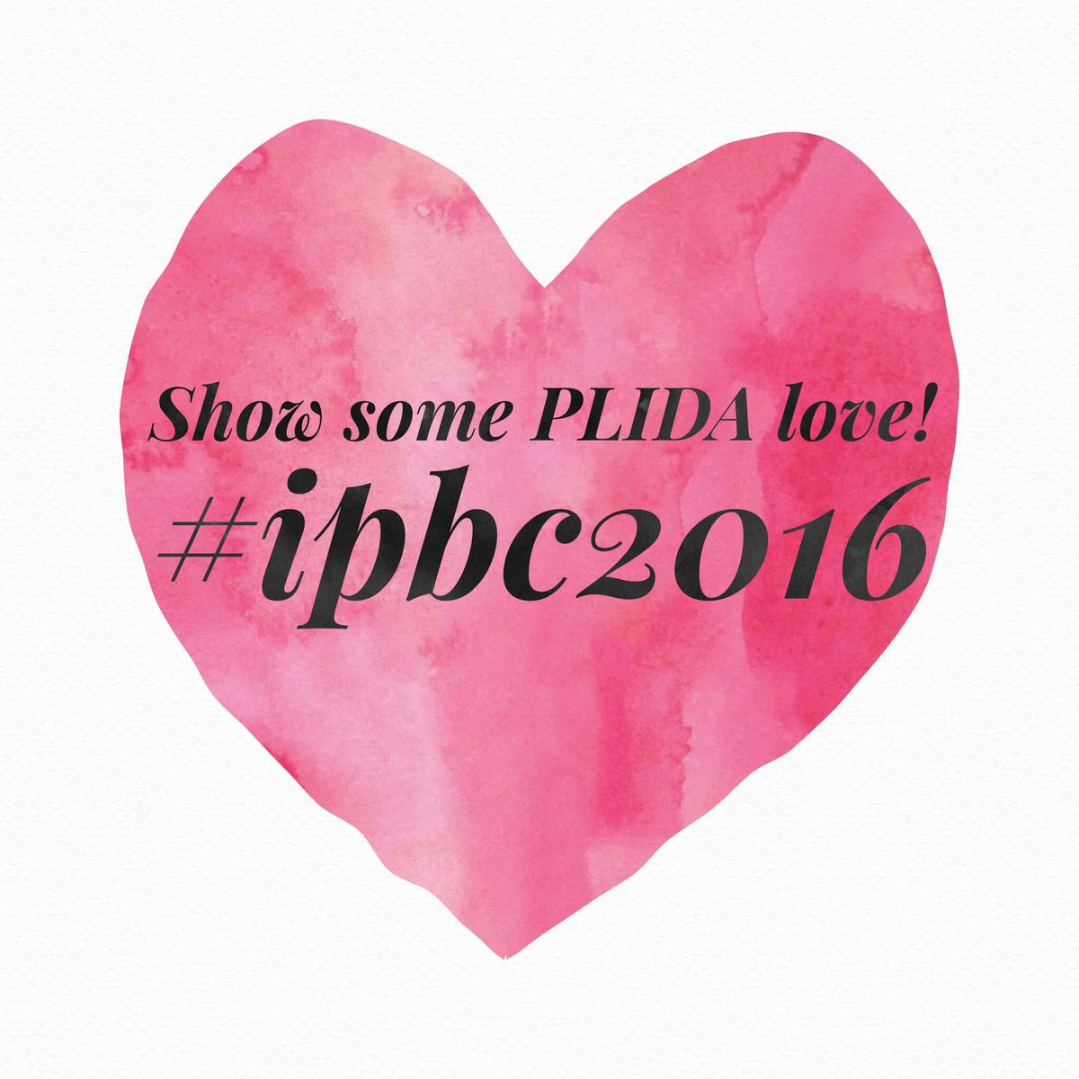 PLIDAnetworking's tweet image. Last chance everyone! Day 7 #questionoftheday is not really a question. Tweet us the LOVE!  #ipbc2016