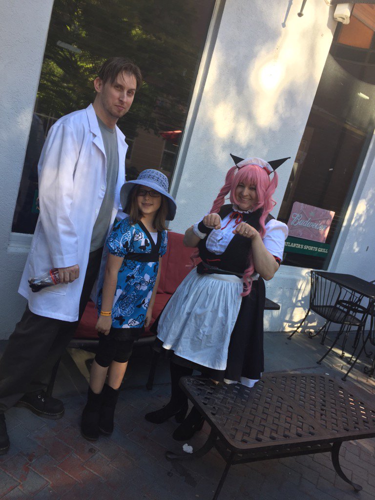 kim_kosanke's tweet photo. #aniplexpanel   We love Stein's Gate too https://t.co/FOEt5DnKnK