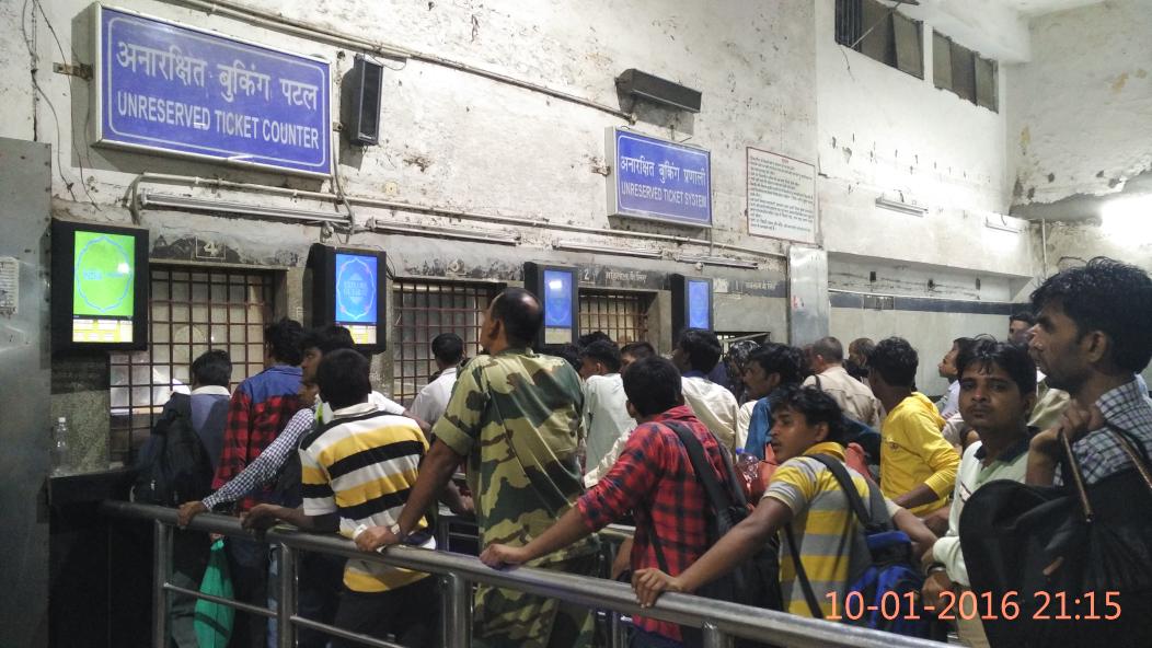 Only 12 Windows are available for unreserved ticket counter at #oldDelhirailwaystation sir @sureshpprabhu requested