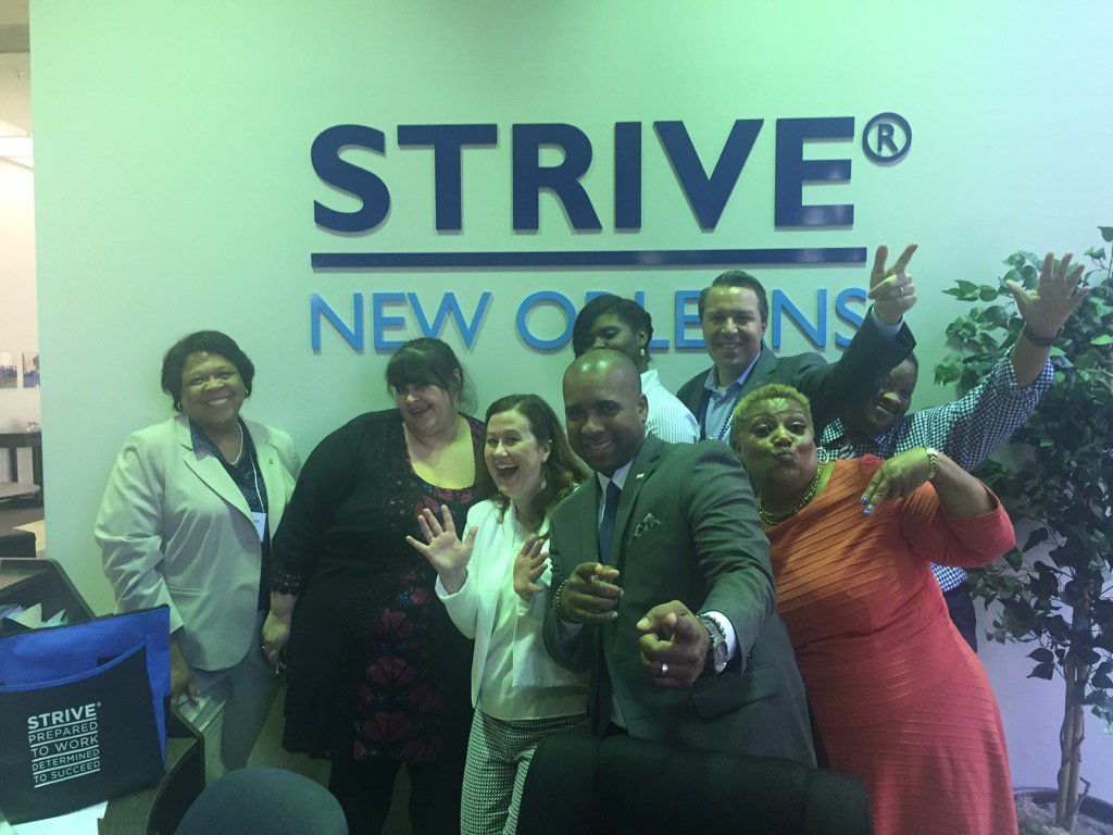 philip_weinberg's tweet photo. Heading home from an amazing, inspiring #striveinstitute. Thank you STRIVE #NOLA for your incredible hospitality! https://t.co/gUcx7Y7Wpi