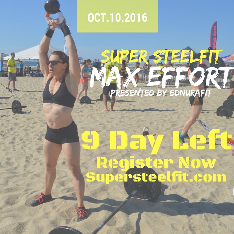 SuperSteelFit's tweet photo. Don't miss out on the opportunity to compete with people from around the world!
Only 9 Days away, put yourself through the test
Register NOW https://t.co/SLm0SUqydd