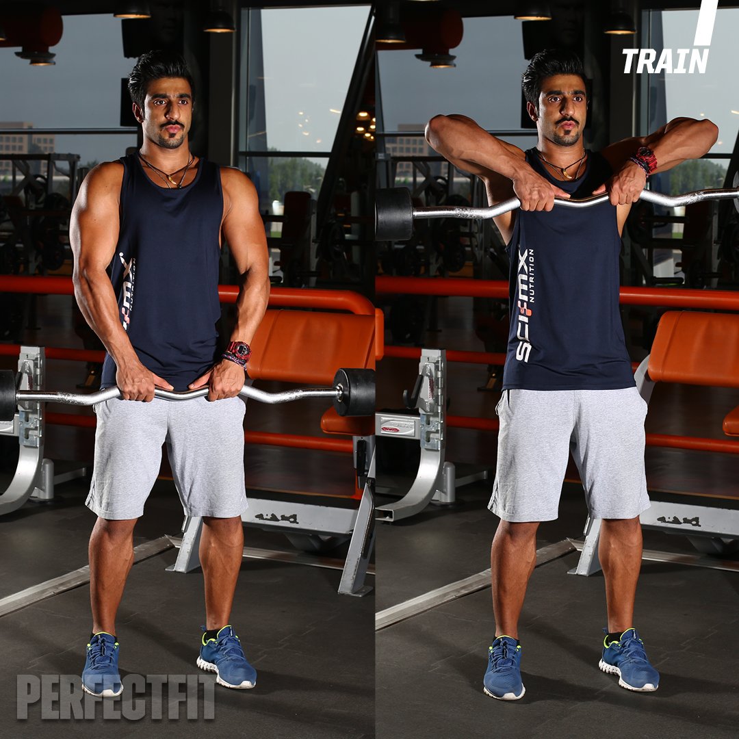 hispfmag's tweet photo. Boost Your Fitness &amp; Strength At The Gym In Just Three Weeks Exercise #5 ➡ Barbell Upright Row ➡➡➡ https://t.co/TF0Hkvxry0 https://t.co/R8rvZy6mMX