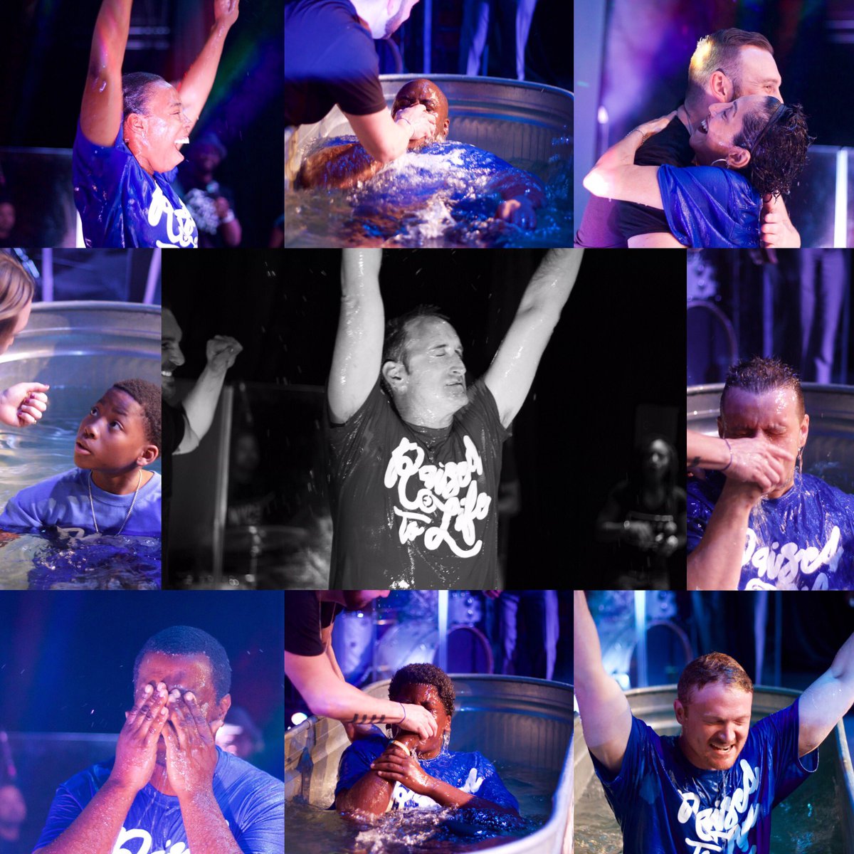 elevatepeople's tweet photo. \\ RAISED TO LIFE // Baptism Sunday tomorrow! Invite a friend to church. 10am || 12pm. #elevatepeople #ECbaptisms https://t.co/s4ghxZd5U2