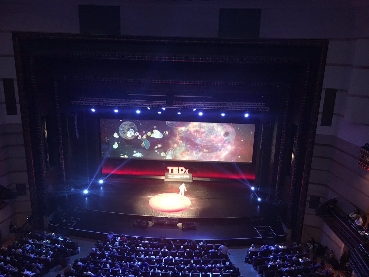 MaViDouk's tweet photo. "We are all made of stardust, we are all stars with human names"
#TEDxAC2016 https://t.co/QU8Dxc9Arf