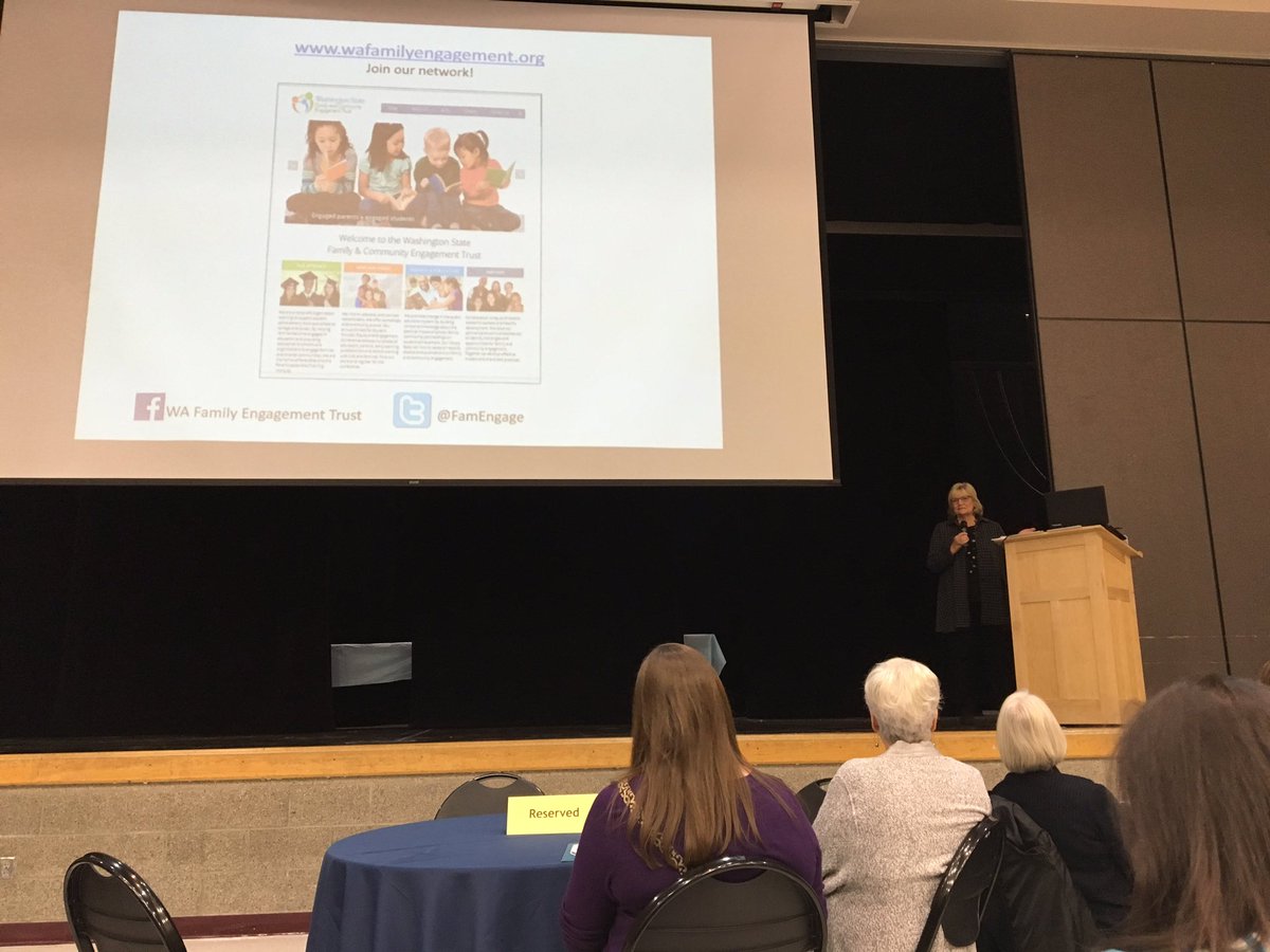 SallyGuzman's tweet photo. Great way to spend my Saturday! Thank you @FamEngage Speaker: @TrudiInslee #wafamengage #EPS_EquityMatters #engage4kids https://t.co/zDgpsBNbgd