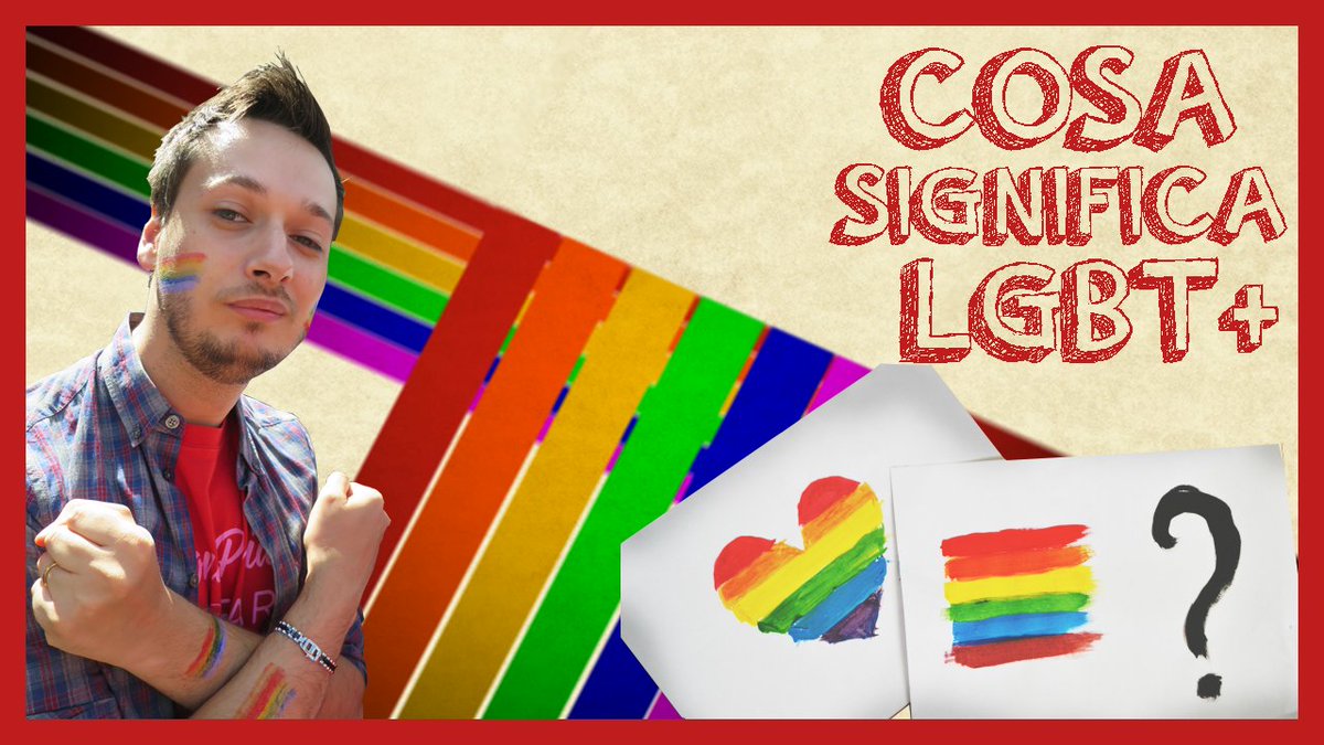 MrRainbowVlog's tweet photo. Parole Arcobaleno #LGBT: partiamo da #Lesbica, #Gay, #Bisex, #Transgender, #Queer, #Intersessuale e #Asessuale. https://t.co/aOmbshVjIz https://t.co/QeGiw27CPH