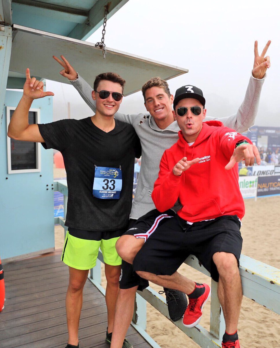 Racing for <a href="/ChildrensLA/">Children's Hospital LA</a> with the TEAM #NauticaMalibuTri