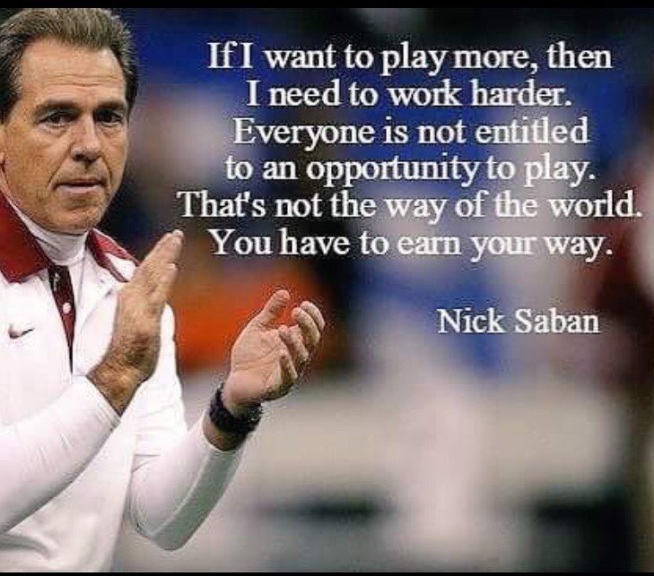 baseballout's tweet photo. How true,great coach. Players,parents need read,understand.No doubt we live time of entitlement. Forward this as many people possible https://t.co/TorKCXQcUz
