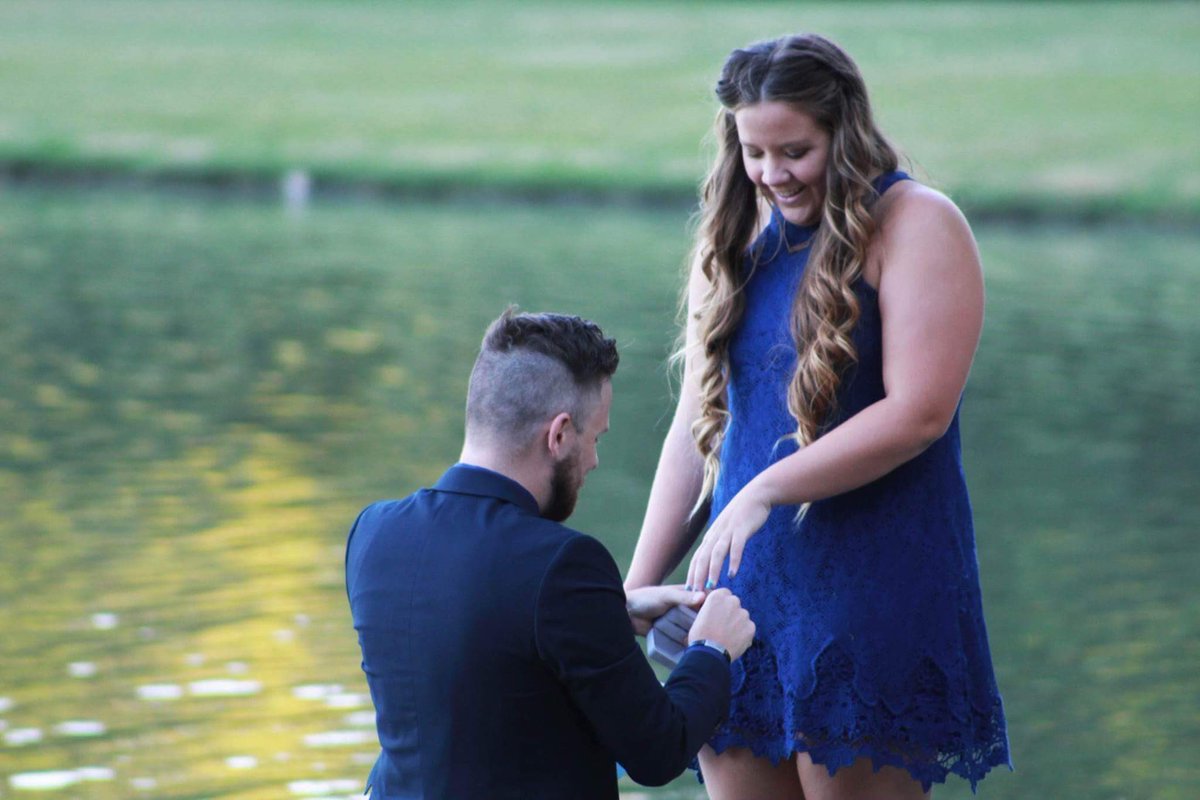 McDougleKISD's tweet photo. Celebrations with our McDougle family continue! Our very own @heatherlwyatt got engaged💍congratulations!💞 https://t.co/RIX7PluneG