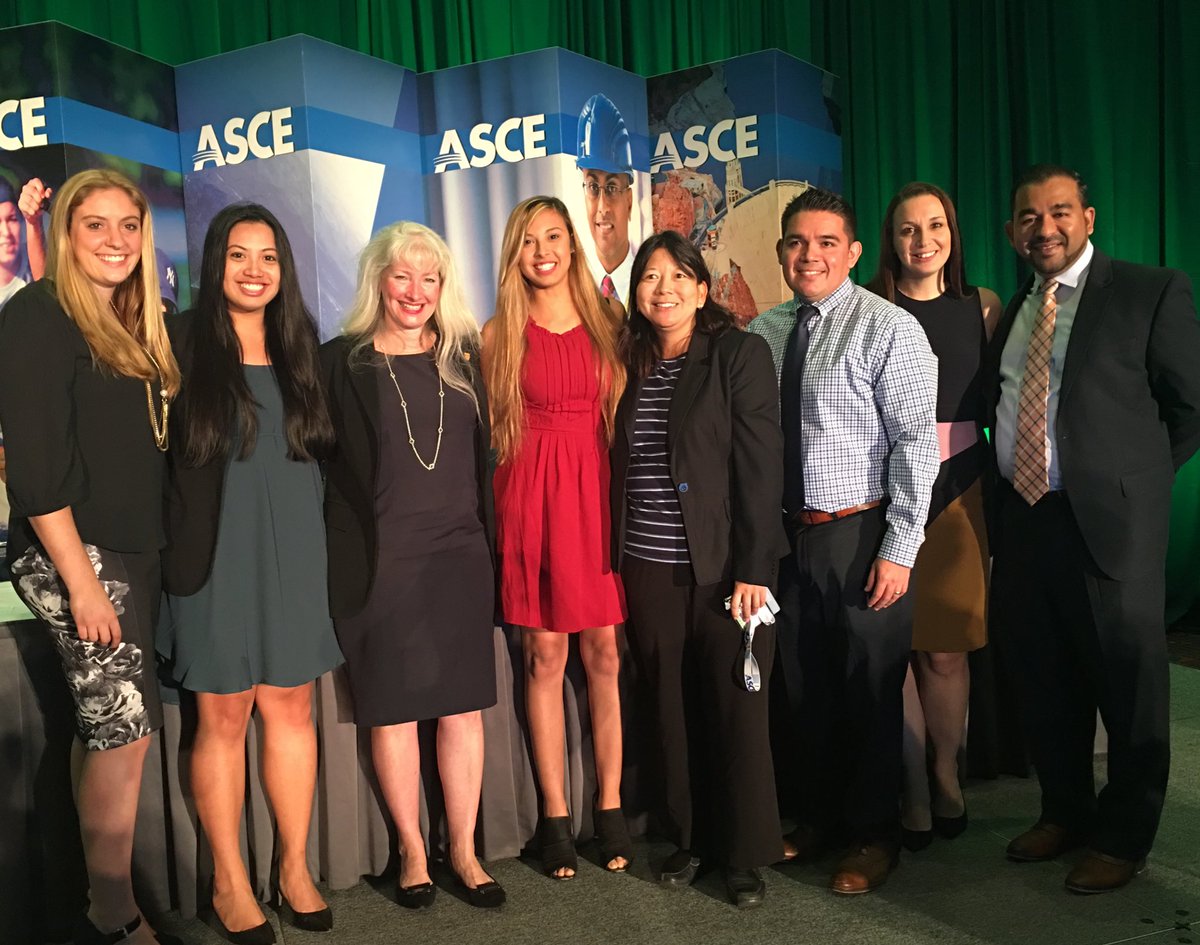 ASCEoc's tweet photo. Happy October 1st and start of the FY 2016-2017! Here's a pic of ASCE OC with President Dr. Norma Jean Mattei! #ASCE2016 #ASCEOC https://t.co/0N809EHLZs