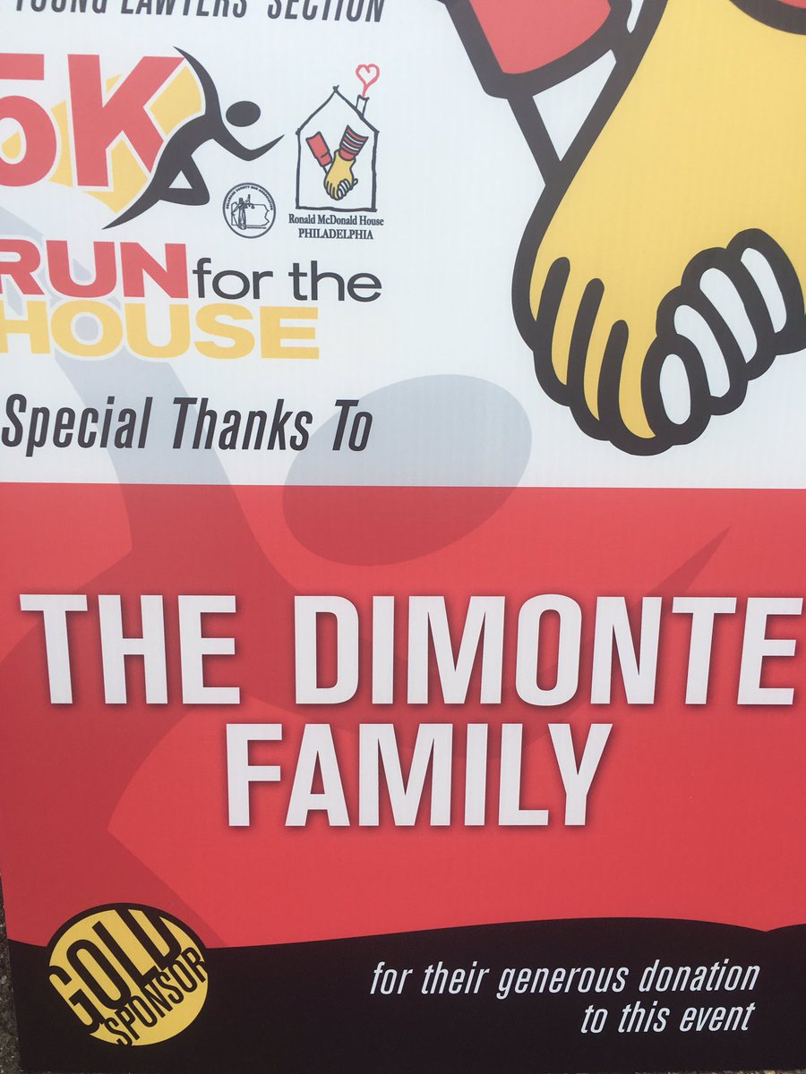YLSofDCBA's tweet image. Thank you to our gold sponsor the dimonte family for your support for our race today @PhilaRMH