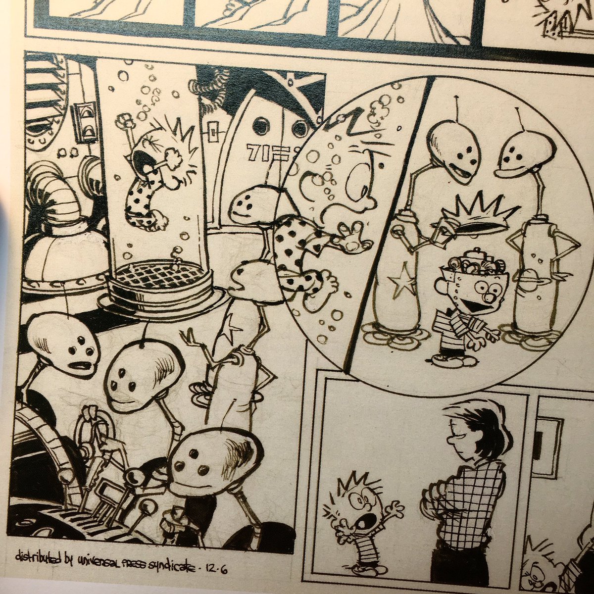 inktober's tweet photo. #Inktober inspiration for the day: Bill Watterson https://t.co/kySgnrsigI