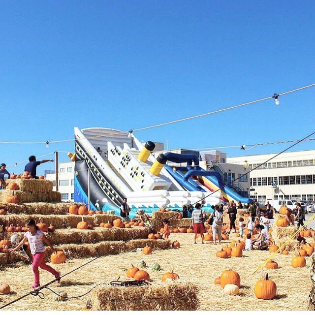 thepointalameda's tweet photo. Be sure to come by &amp; support our Armed Forces + @Op_Dignity. Tons of family friendly activities including a pumpkin patch! #eastbay https://t.co/c3bDMKOW2J