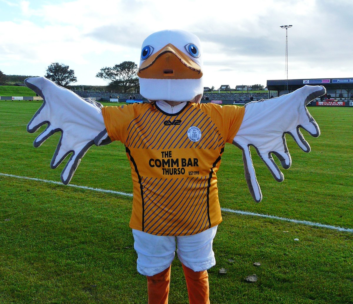 HNM_AHendry's tweet photo. Here's @NorrieEScorrie proudly showing off his new @WickAcademyFC shirt today in the colours of the #Caithness flag https://t.co/iOAFdFJHxc