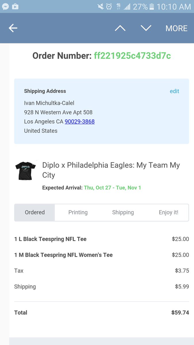 IvanCalel's tweet image. ayyo @diplo thanks for the sick @Eagles swag. Lemme slide in that #mdbp #afterparty tonight at @AvalonHollywood #guestlist ?  #PhillytoLA ✌