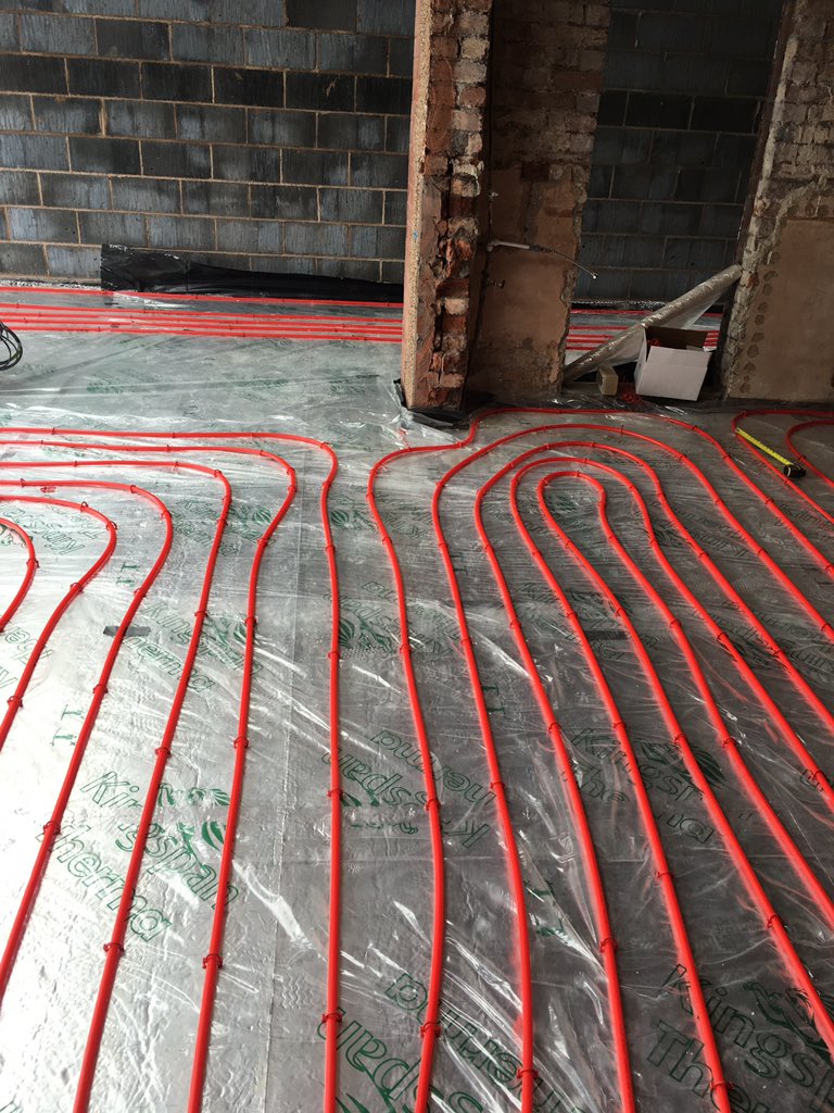 ApdHeat's tweet image. Myson underfloor heating, good quality materials, another happy customer #liverpoolplumbing