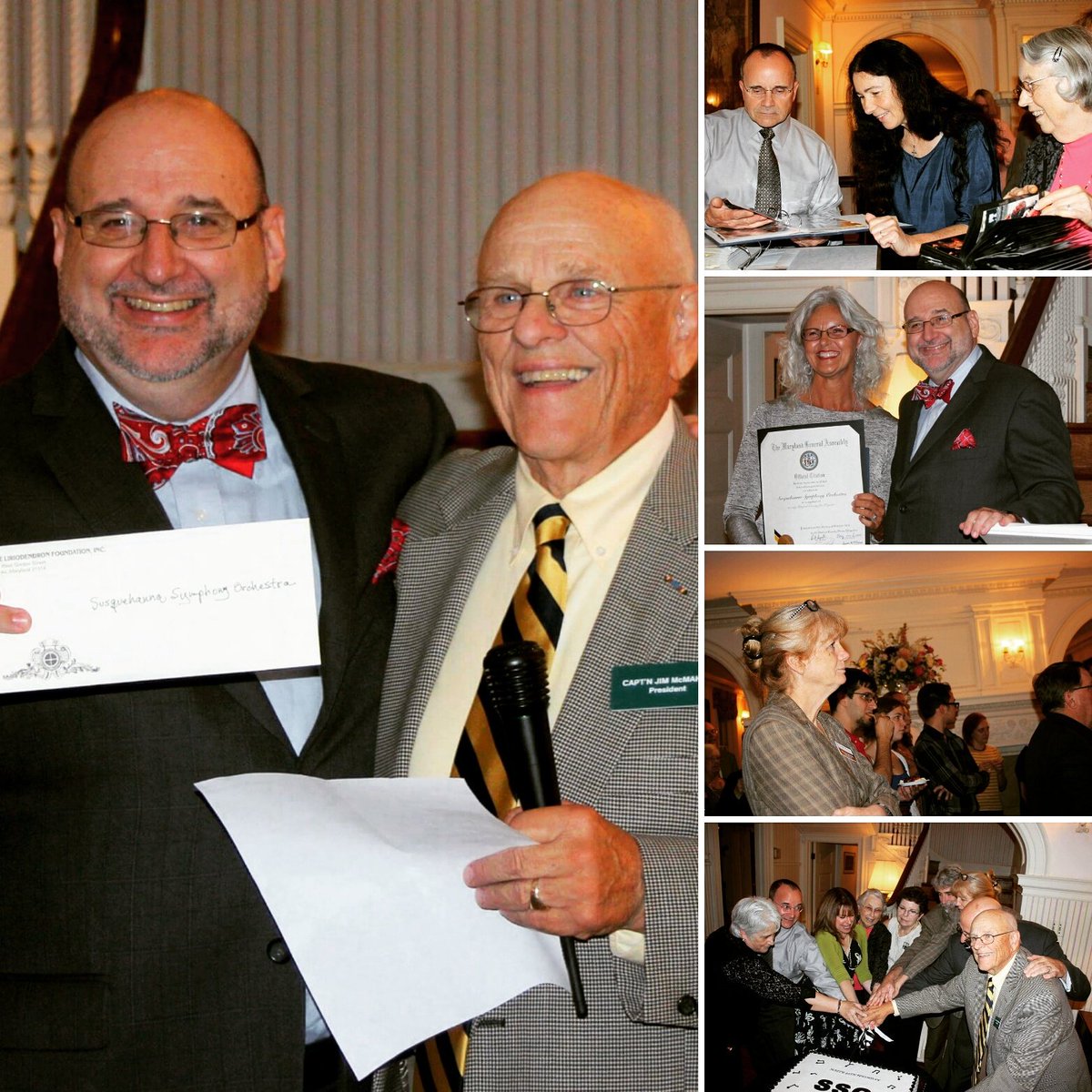 VIP Reception hosted by Captian Jim McMahan to celebrate our 40th birthday!  #SSO40 #Liriodendron