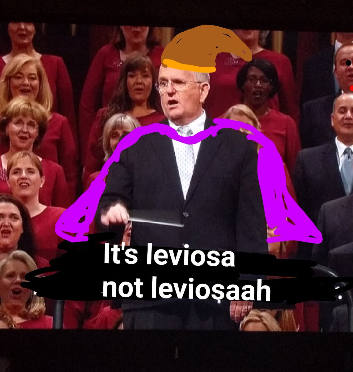 ScottTheAmazing's tweet photo. Are you taking good notes this session? 

I donno YOU TELL ME! 

#ldsconf https://t.co/LtO5fLpzhQ