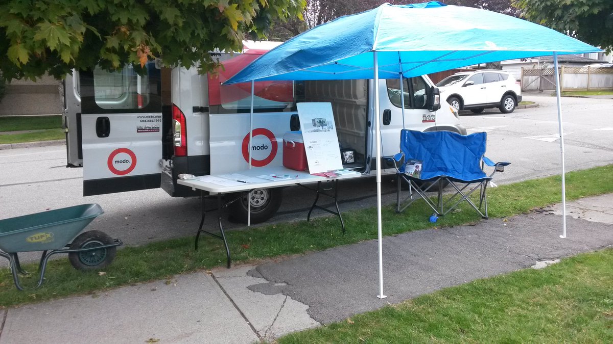 Sharing_Project's tweet image. More inventory means a bigger @modo_carcoop van. The Hastings-Sunrise #thingery is now open! Swing by from 10 - 4!