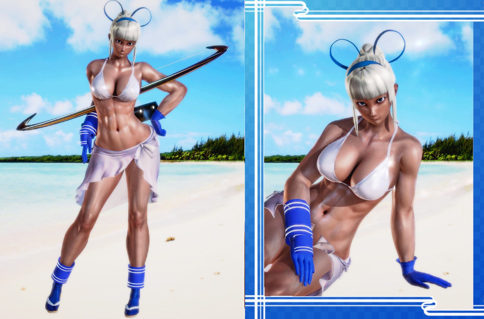 TAO on X: サム零の真境名ミナ できたー!! 顔がなかなか決まらなかったけど、アイシャドウ白くしたらミナっぽくなった? #ハニーセレクト  t.cocvnIhMs7ha  X