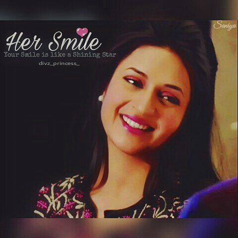 PrincessDivz's tweet photo. @Divyanka_T  Your smile is like a shining star💋 #KeepSmilingbaby!! https://t.co/alnZbO029S