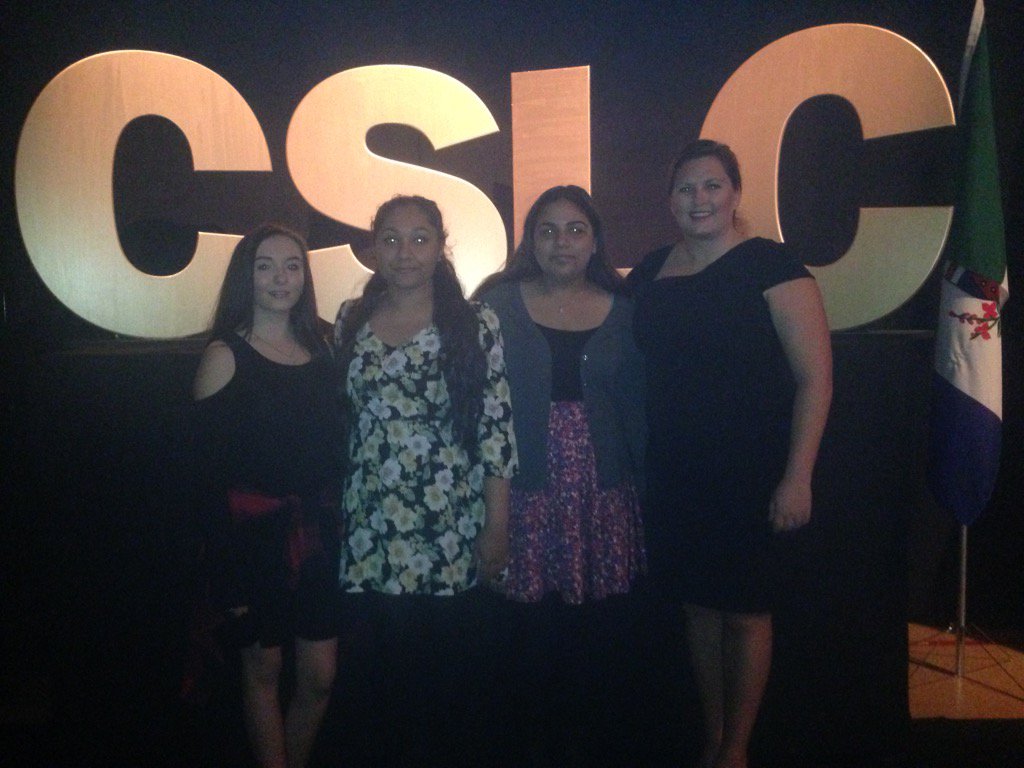 EPSBNews's tweet photo. RT @ShelleyKofluk: Leaders @melazerte attend the closing ceremonies #cslc2016 @CSLA_Leaders #EPSB https://t.co/gRip0EEMbc