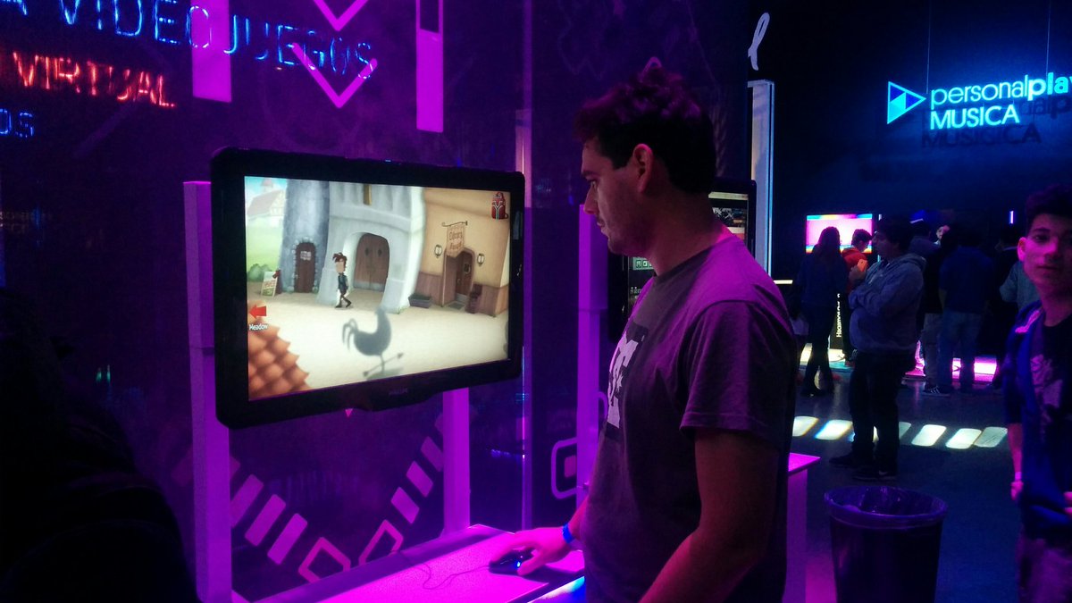 ldebrasi's tweet photo. Playing #InfamousMachine on @TecnopolisArg ! https://t.co/O05e5wZb9f