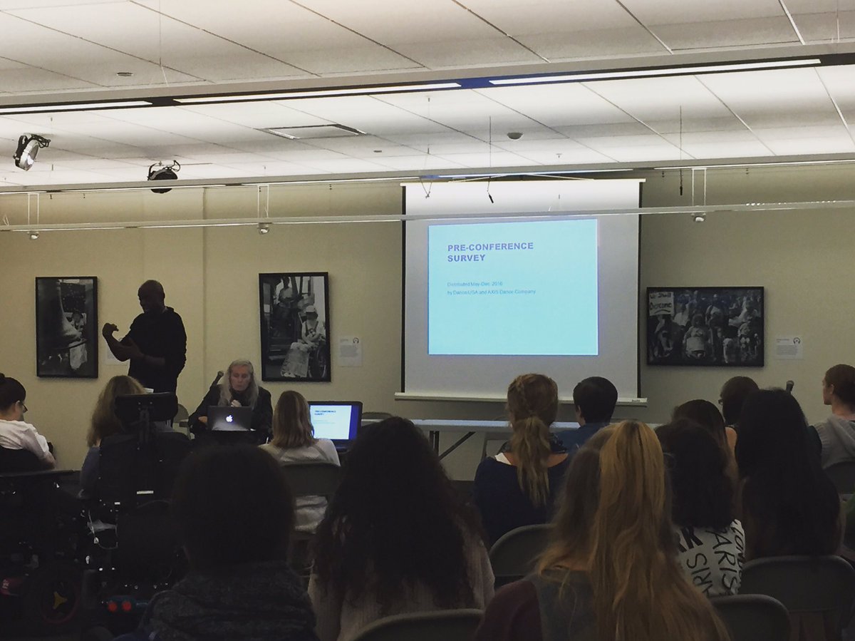 Thank you to everyone who came to the convening! We loved hearing your thoughts on Physically Integrated Dance. #danceforall