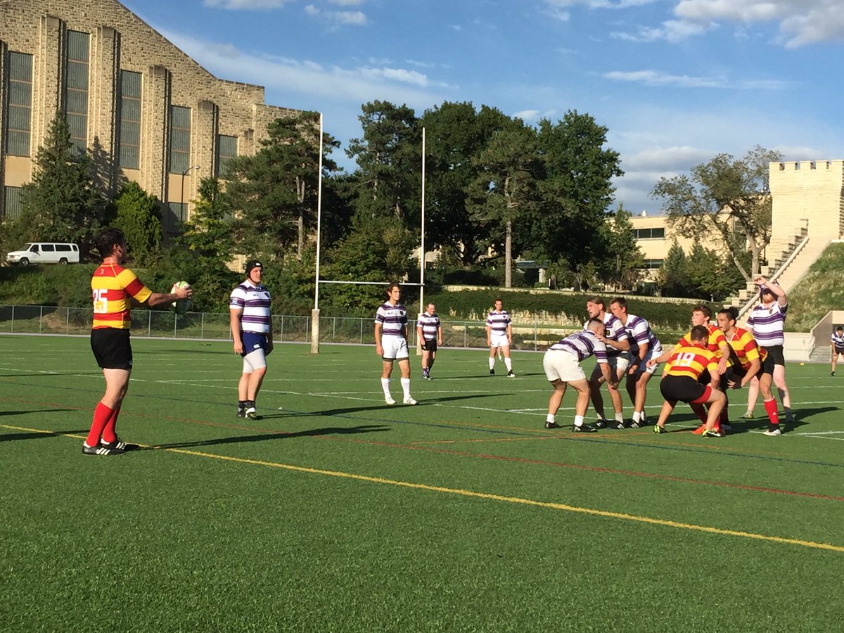 WRugby_atKState's tweet photo. Congrats to the K-State men's rugby team on the 38-7 victory over Iowa State!  #KStateFam #SaturdaysARugbyDay https://t.co/RDn34GTw57