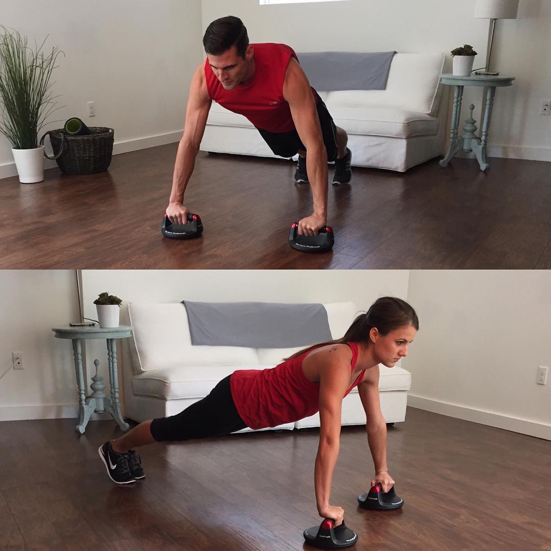 Perfect_Fitness's tweet photo. The couple that matches and does #PerfectPushups together stays together 👫 #PerfectFitness https://t.co/Be6LfaOpxX