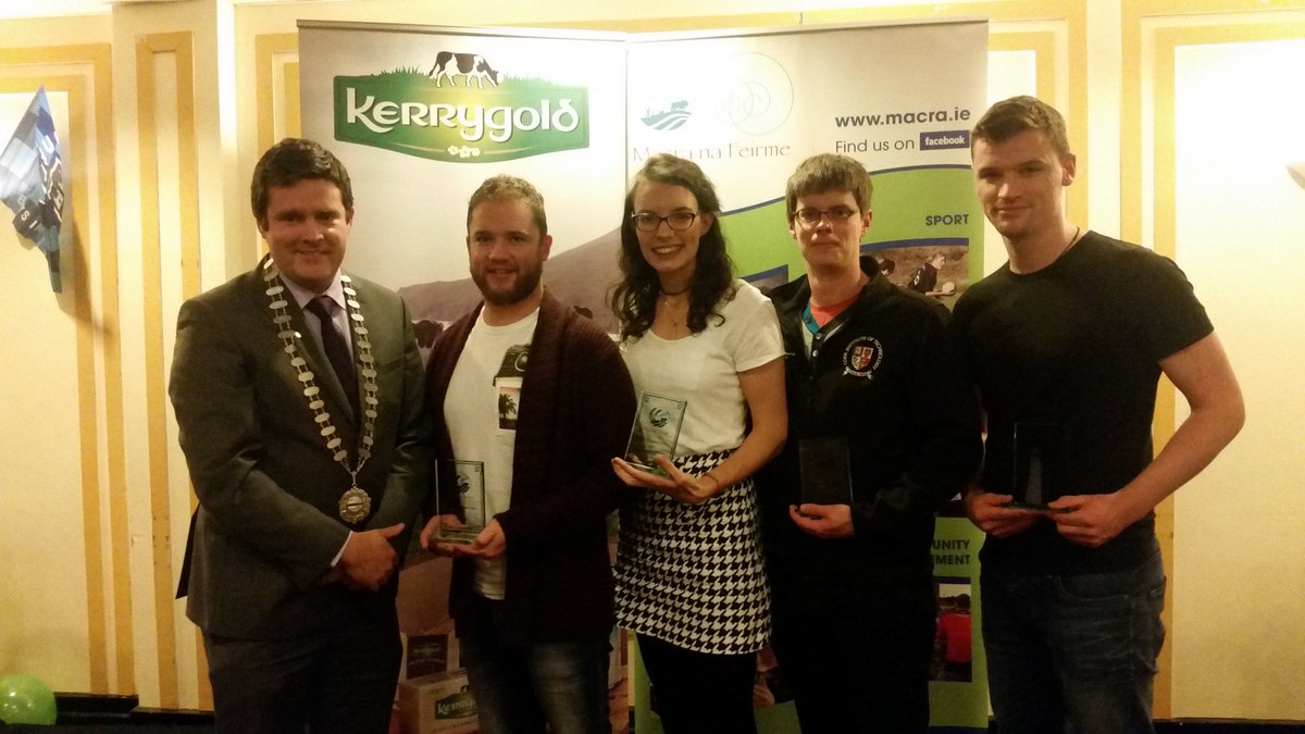 Congrat freemount winners #macra <a href="/ornua/">Ornua</a> #kerrygold questiontime kilkenny city 2nd &amp; Clonakilty 3rd <a href="/finan_sean/">Seán Finan</a>
