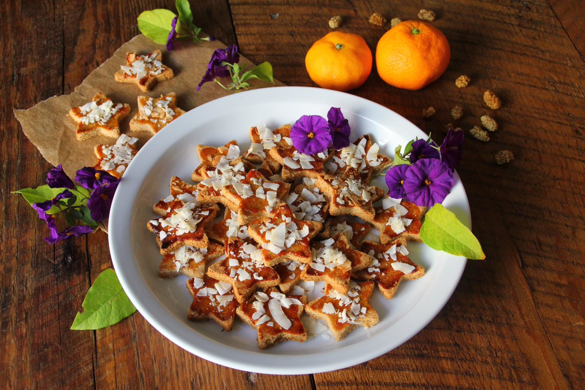 OrganicGemini's tweet photo. Our friend @L_B_O_B couldn’t do any better for #nationalhomemadecookiesday! These #AIP #cookies made with #tigernutflour are low in sugar! https://t.co/r8W6yy9zuB