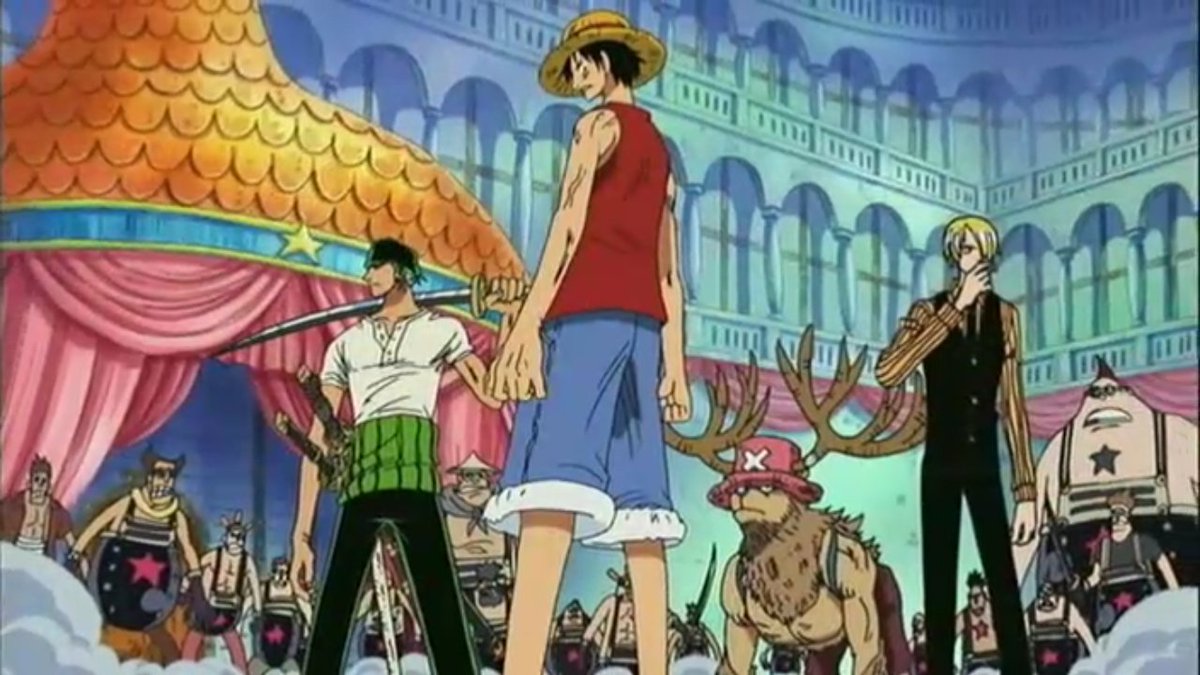 MisterOP23's tweet photo. Defendiendo el honor de un nakama 😡👊 
#OnePiece #Épico https://t.co/Oh3DslSHgr