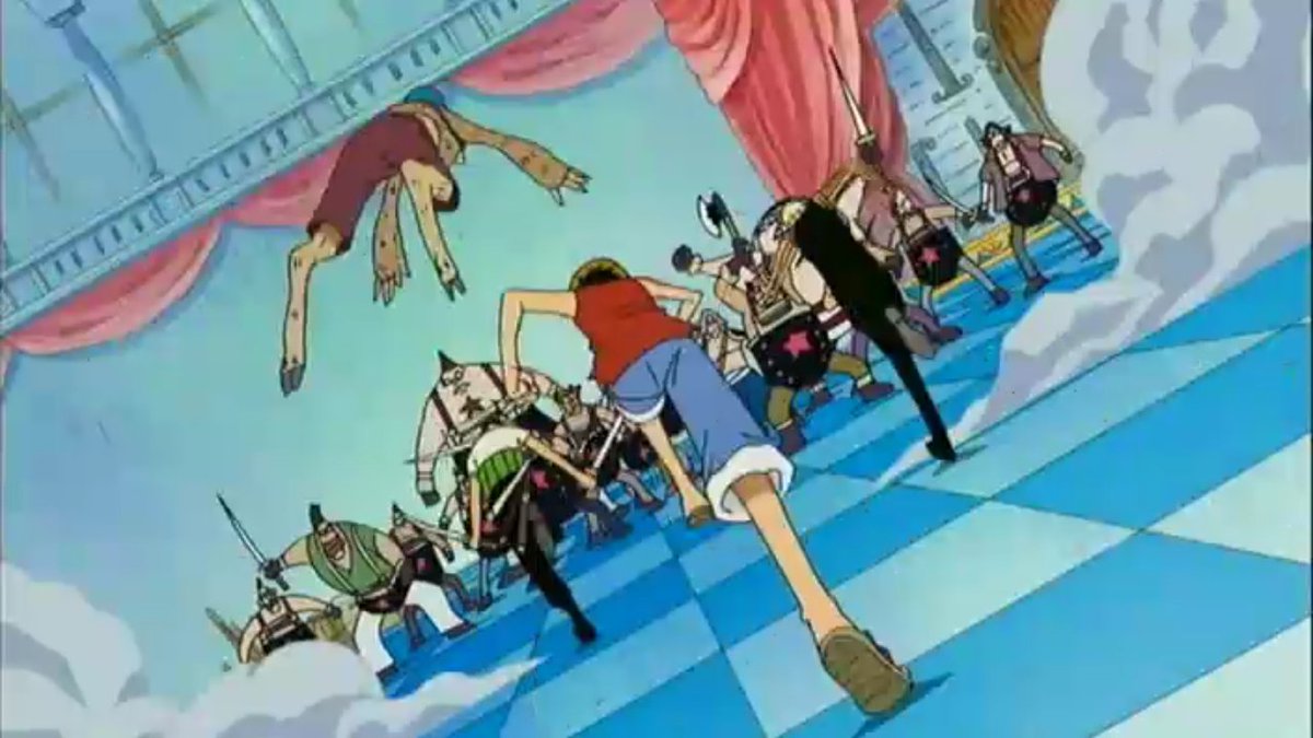 MisterOP23's tweet photo. Defendiendo el honor de un nakama 😡👊 
#OnePiece #Épico https://t.co/Oh3DslSHgr