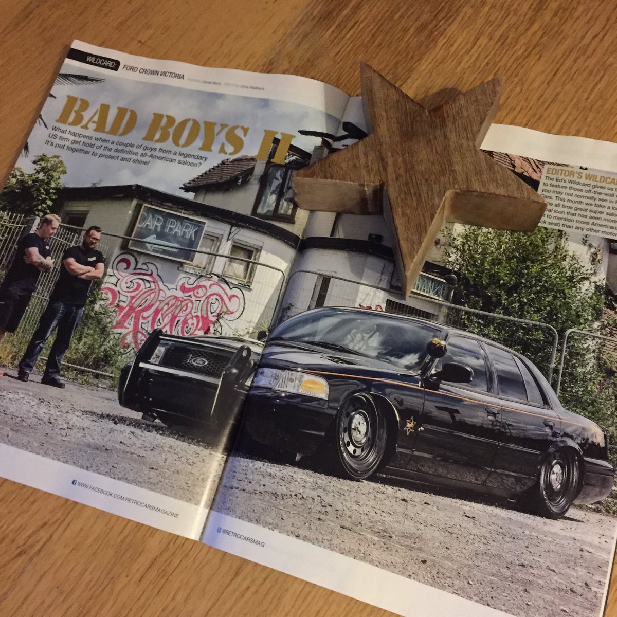 Bagged police car? Hells yeah. You can ask @MeguiarsUK about that. (Or read this thing I wrote in @RetroCarsMag...) 🚨⚔