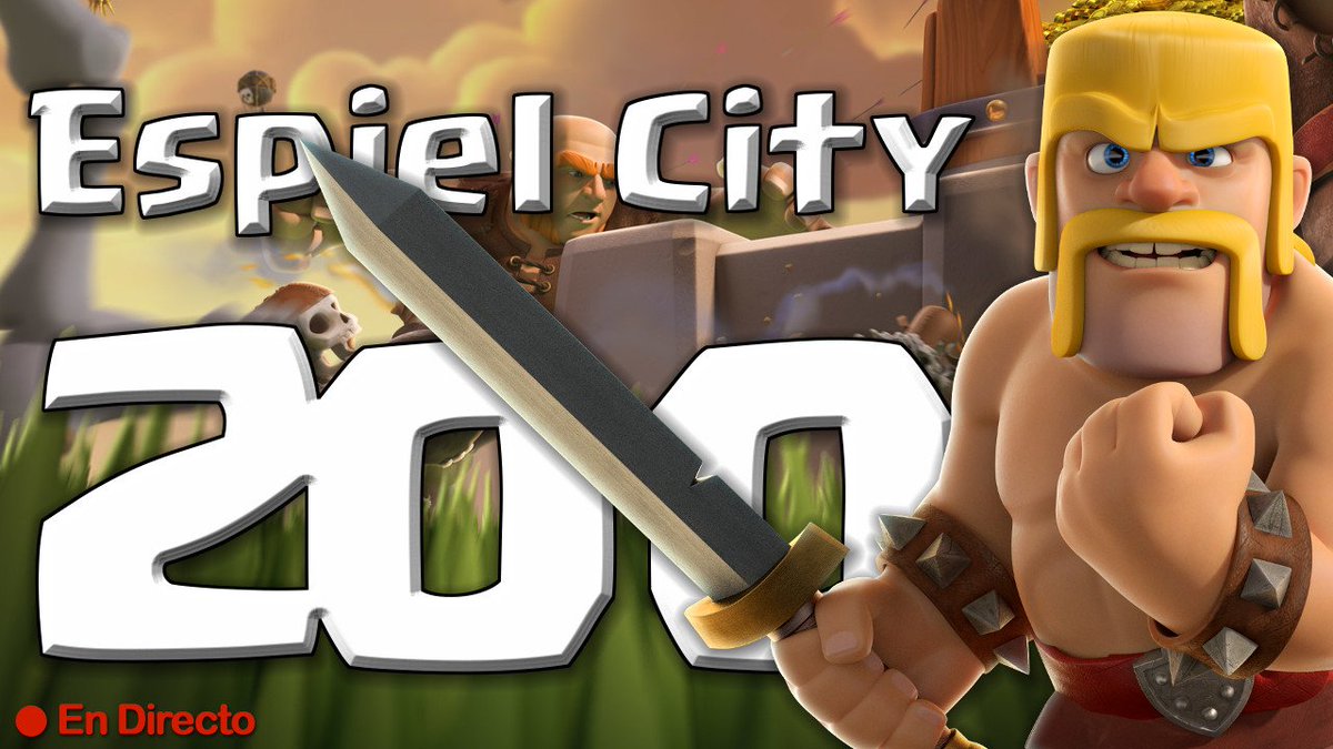 clashconmiguel's tweet photo. En una hora y media! En directo!
Repartiendo berenjenas TH11 con Espiel City en su victoria 200!
https://t.co/a4Via3j5dj https://t.co/273AEjvBr3