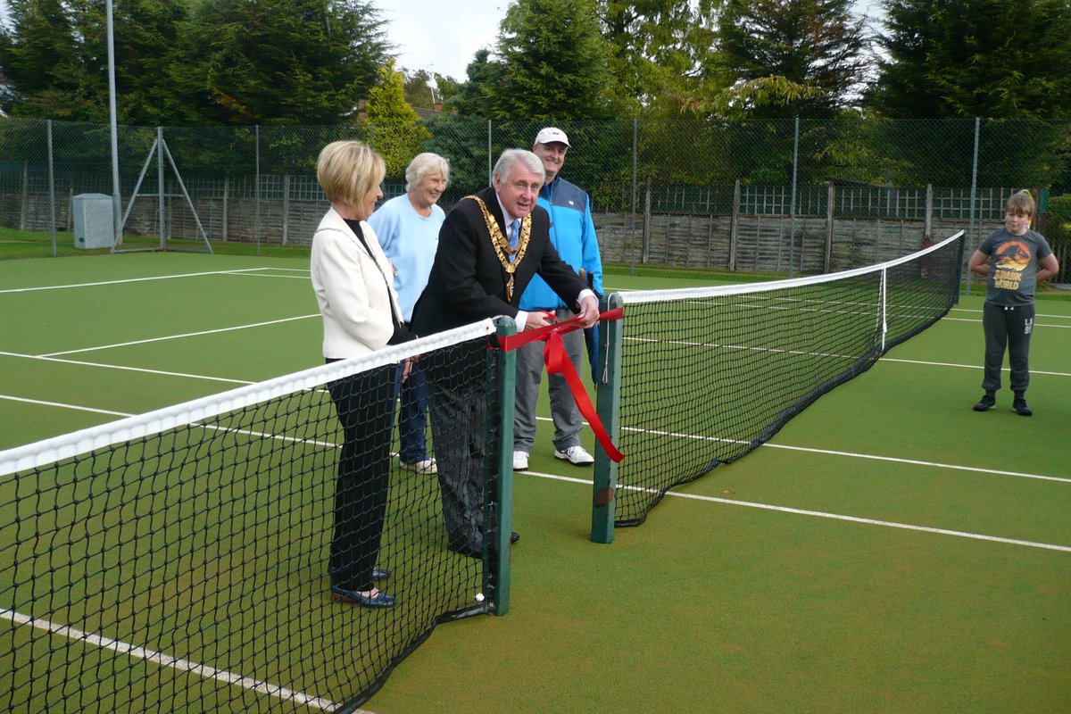 SolihullTC's tweet image. Our resurfaced courts have been officially opened by the Mayor of Solihull