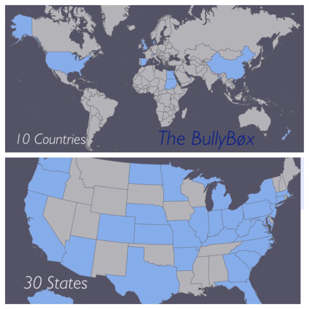 The_BullyBox's tweet image. The BullyBøx is helping more and more students around the world. #antibullying #October #bullyingawareness #rt #bullyingpreventionmonth