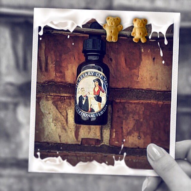 SecretaryofVape's tweet photo. Hello October! 🍁 Stuck on our Cinnamon Teddy Graham's dipped in Milk!
#vapenation #ejuice https://t.co/NmsAbbKzVI https://t.co/Oo582rb3lK