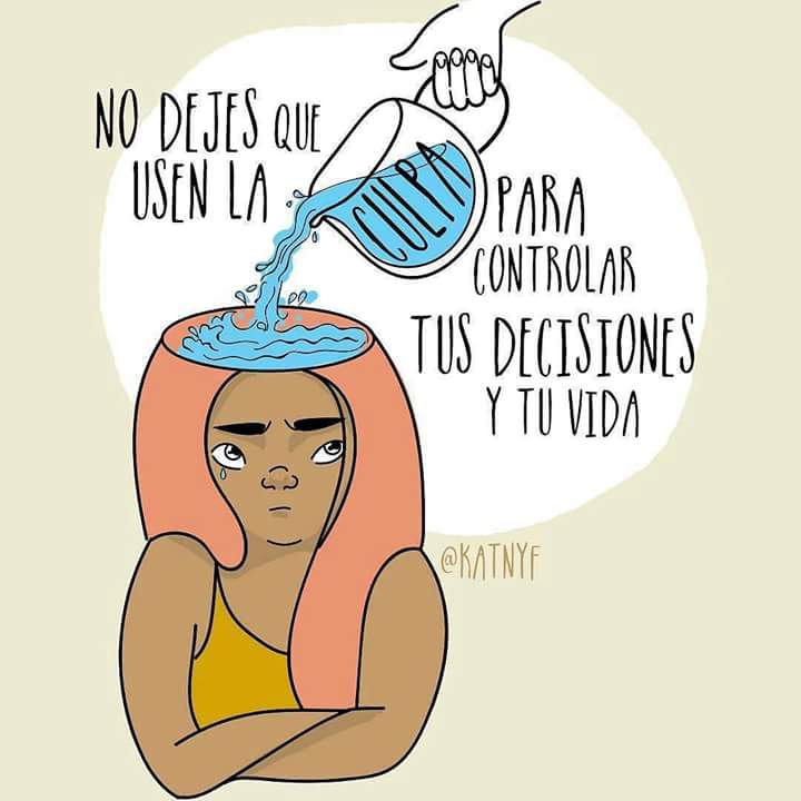 TuConsultorio_'s tweet photo. No dejes que la culpa o la presión de otras personas tomen las decisiones por ti. #TerapiArte https://t.co/rdCdipvIsc