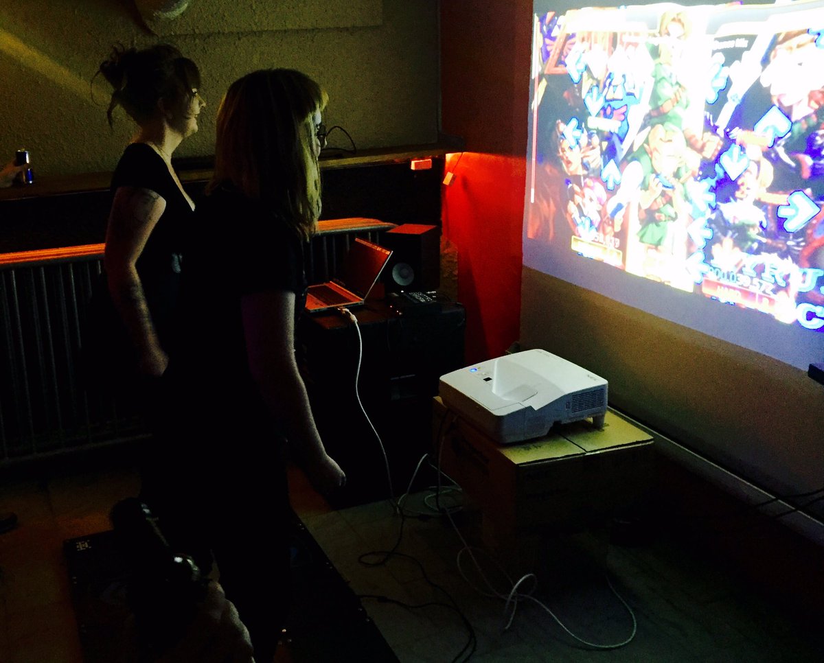 debuggerpartner's tweet photo. Dance Dance Revolution @syntaxerrorsthlm https://t.co/gf7RnHlS0u