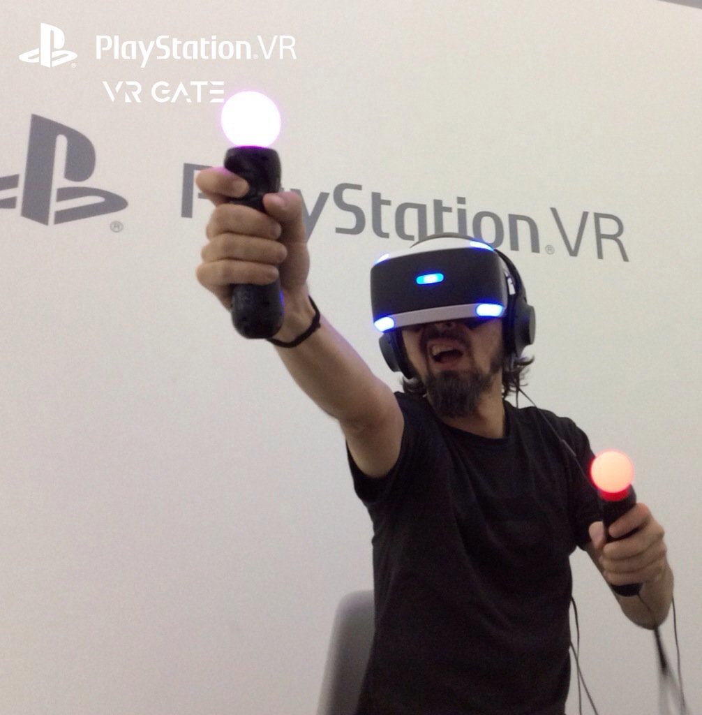 AFKdrawing's tweet photo. Prueba la #VR de #PSVR @SonyMorpheus en #psvrgate
Ponme dos para llevar... ;D
@PlayStation @PlayStationES https://t.co/Ez8l1vg9kB