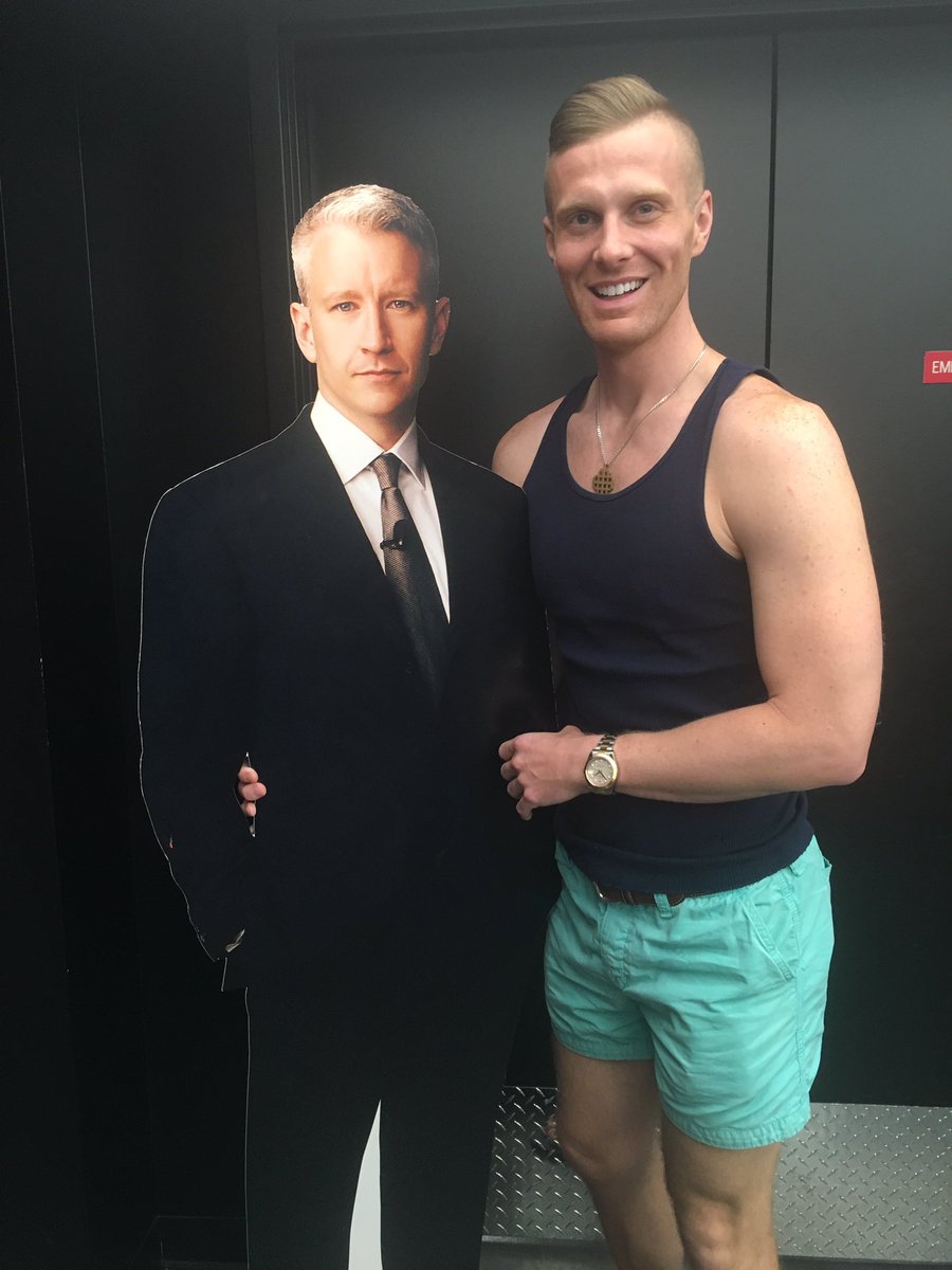 Whoops! Got caught out in public w/ <a href="/andersoncooper/">Anderson Cooper</a> We are so embarrassed! ;-) #AllTheRumors