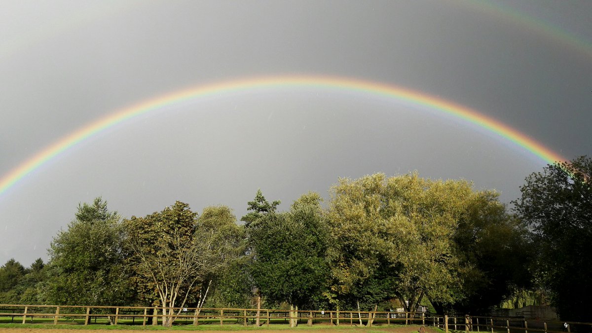 Rainbows over Preston <a href="/CamillaJames1/">Camilla James</a> #equinehour