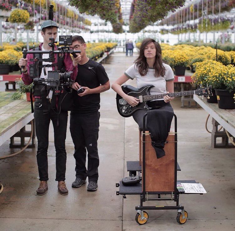 #bts of Major Murphy music video shoot. 📷 by the beautiful <a href="/johnmarkhanson/">John Hanson</a>  #redscarlet #ronin