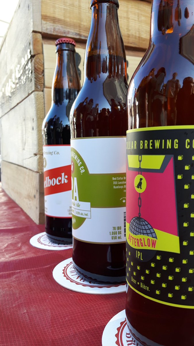 SipsintheCity's tweet image. Thanks for the surprise today @redcollarbrew you converted a #winesnob worth your #AfterglowIPL #brewloops @KamloopsFarmMkt