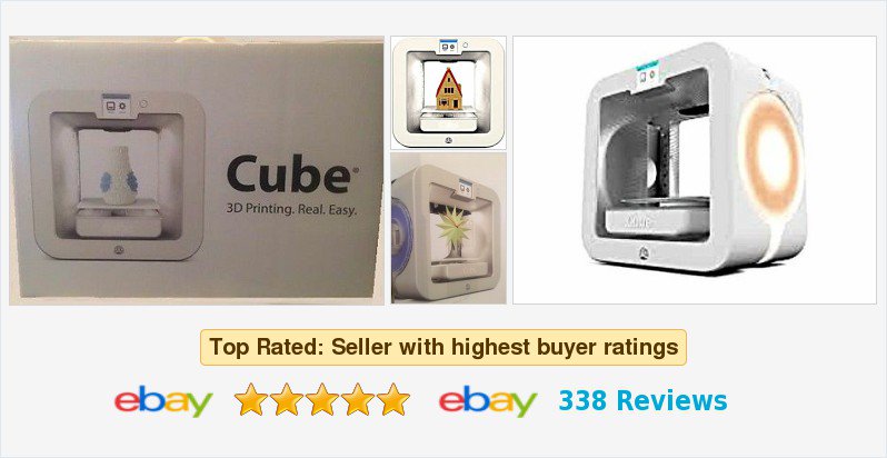 colossalsavings's tweet image. White Cube 3rd Generation Personal 3D Printer by 3D System New Condition #3dsystem ebay.com/itm/1822944389…