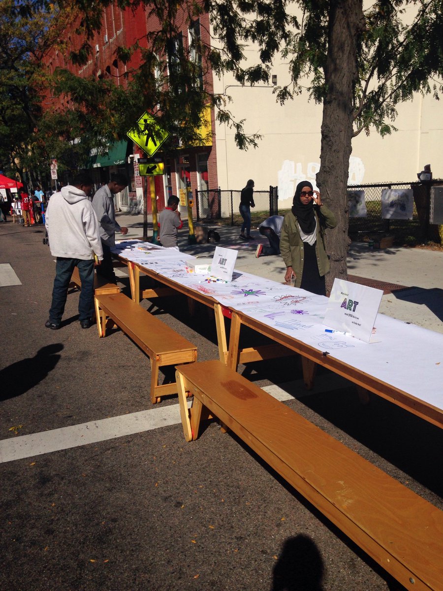 OpenStreetsMPLS's tweet image. What kind of art would you like to see on Cedar Ave? #openstreetsmpls