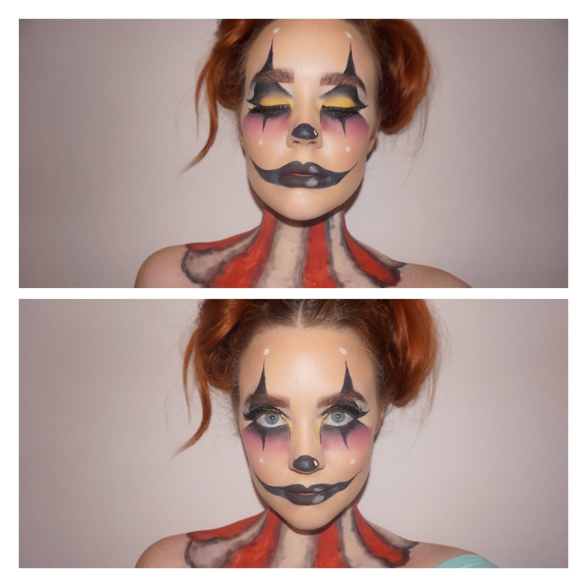 EmilyPixiexXx's tweet photo. Freak show fleek ♥️🃏♠️ #essexmakeupartist #mua #makeupartist #halloween #essexmua https://t.co/mOu7ZXuggL